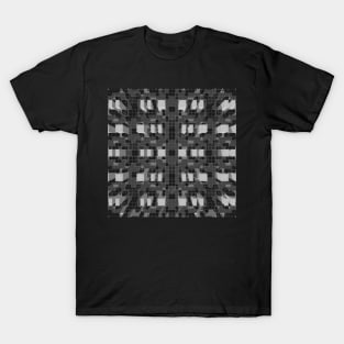 Automatta 3D Black Parametric design T-Shirt